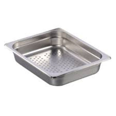 INSERTO RHINO INAPEM-2.5-OUTLET | Inserto Medio Perforado | 32.5 x 26.5 cm | Acero Inoxidable 2.5" - Equipo de exhibición -