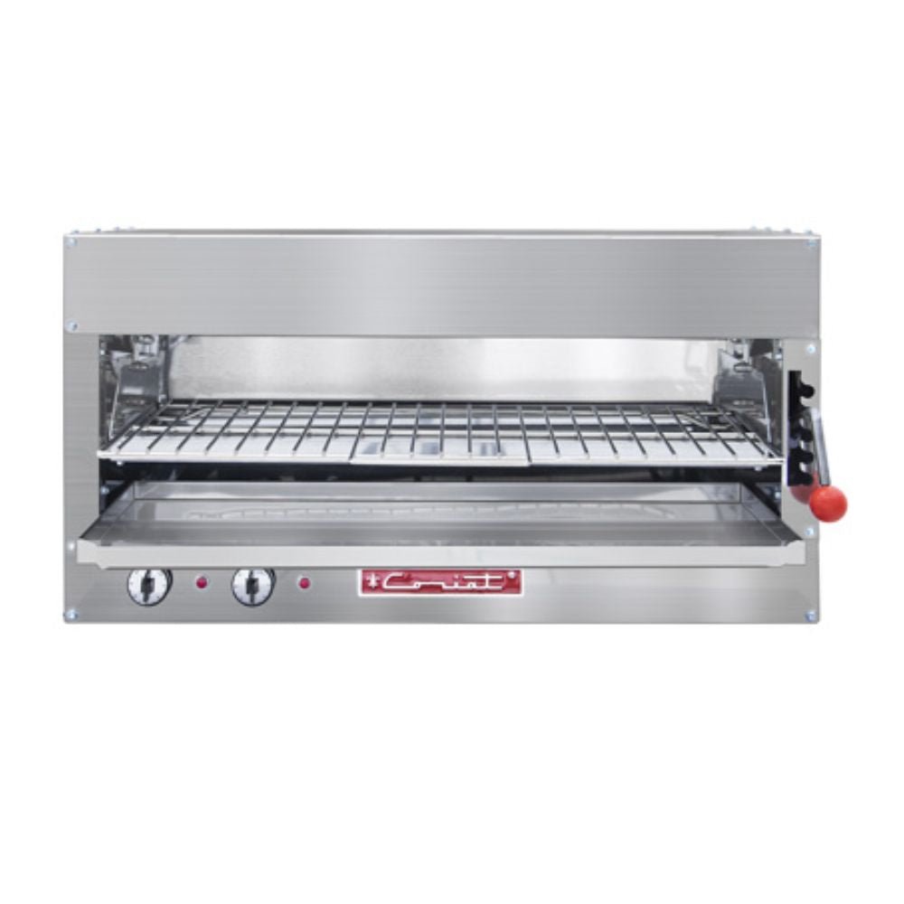 SALAMANDRA CORIAT SC-31.5-G-E MASTER PREMIUM | Frente 88 cm | 2 Quemadores Infrarrojos | Panadería Pizzería Restaurante