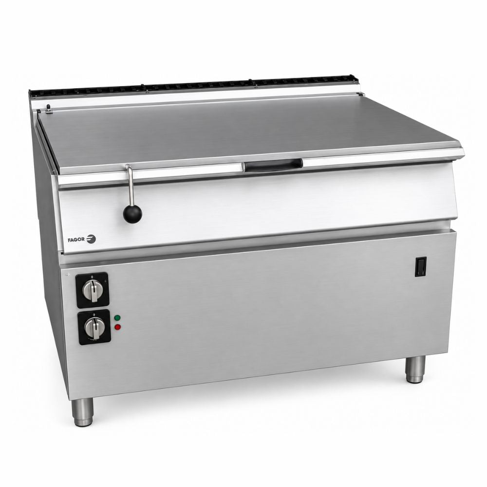 SARTÉN FAGOR SB-E915 | Sartén Basculante Gama 900 | Eléctrico | Capacidad: 120 Litros | Comedor Industrial Restaurante