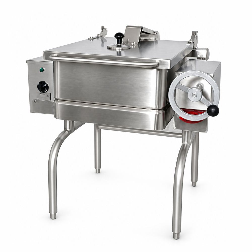Sarten de Volteo Intertecnica SE-2, en acero inoxidable.