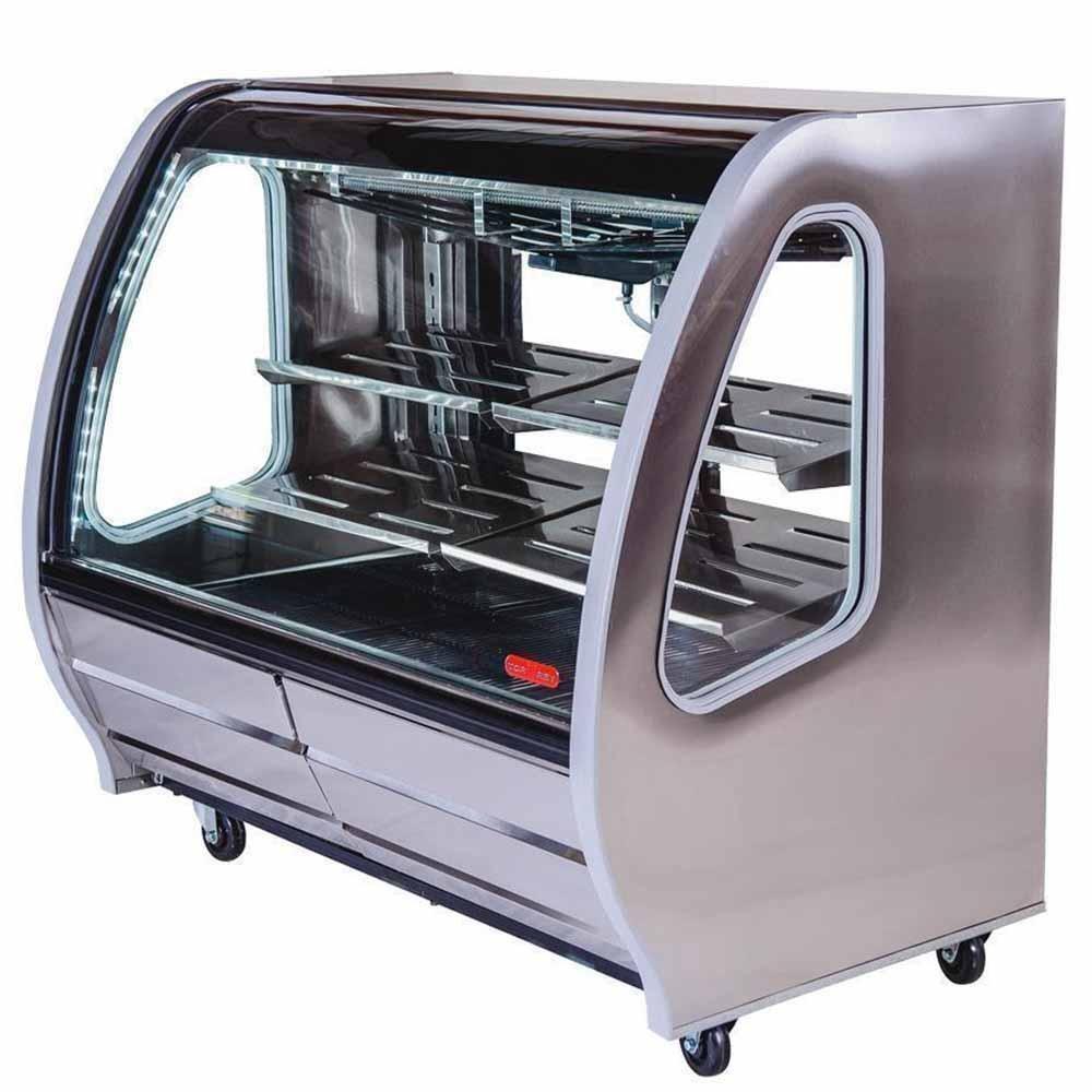 Torrey Tem150 Vitrina Delicatessen Plus Vidrio Curvo - Vitrinas Refrigeradas - Torrey - KitchenMax Store