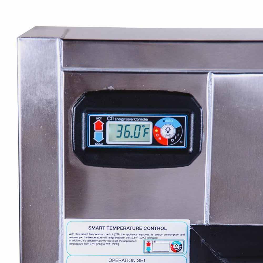 Torrey Tem150 Vitrina Delicatessen Plus Vidrio Curvo - Vitrinas Refrigeradas - Torrey - KitchenMax Store