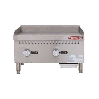 Torrey PLT-600G CQPGM600032 Plancha Frente 60.4 cm Gas Acero Inoxidable - - Torrey - KitchenMax Store