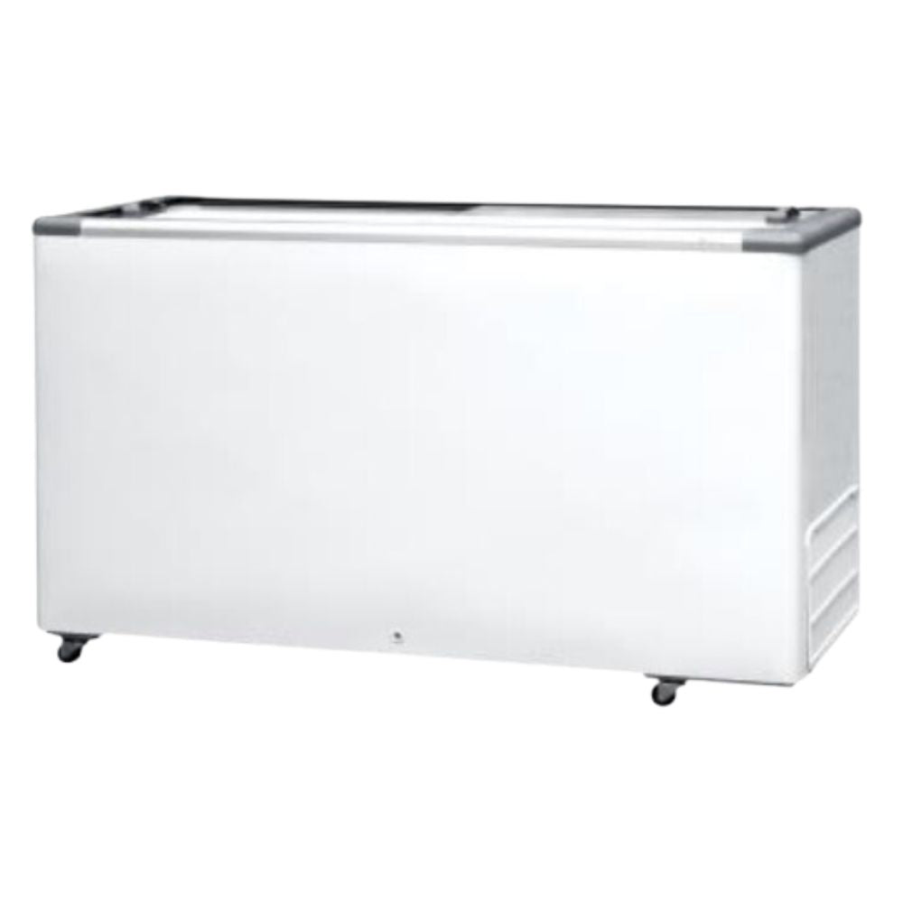 VITRINA EXHIBIDORA CRT 200-090-007 HFSL550I FLAT LED | Conservador de Productos Congelados | Puertas Deslizables Cristal | 550 Litros | Abarrotes Heladería Negocio Tienda Comercial Supermercado Alimentos Refrigeración Exhibición Negocio Abarrotes
