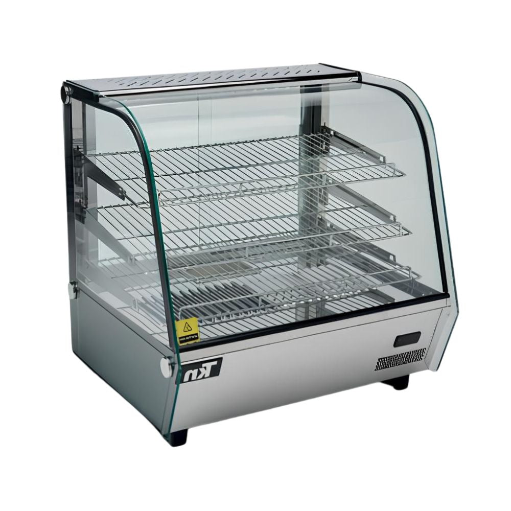 VITRINA SINERGIAS TEKNIKITCHEN TKN120H | Vitrina Expositora Caliente Sobre Mostrador | Frente 68.6 cm | Control Digital de Temperatura: 30 °C ~ 65 °C | Negocio de Alimentos Freestanding Restaurante Cafeteria Pizzeria Banquetes Exhibidora Conservar Caliente
