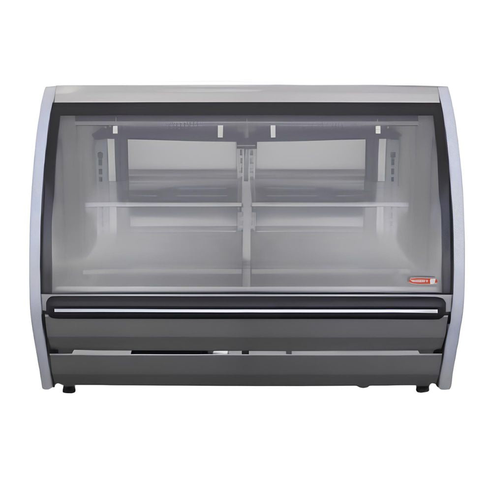 VITRINA TORREY DRD6-LS-R290 | Vitrina Exhibidora | Refrigeración | Vidrio Curvo | Panaderías Pastelerías Cafeterías | Vitrina Refrigerada Exhibidora Exhibidor de Pasteles Postres Vitrina de Mostrador Cristal Curvo Acero Inoxidable Pastelería Cafetería Cremería Carnicería Restaurante Supermercado