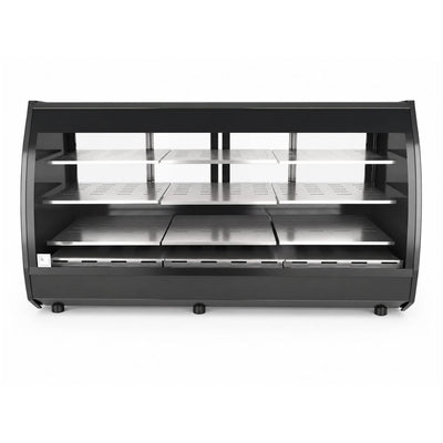 VITRINA CRIOTEC VCR-200M HC | Vitrina Carnicera | Acero Inoxidable | Panaderías Pastelerías Cafeterías | Vitrina Carnicera Refrigerada Exhibidor de Carnes Embutidos de Mostrador Acero Inoxidable Carnicería Charcutería Salchichonería Supermercado Cremería Autoservicio