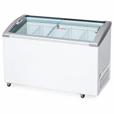 VITRINA EXHIBIDORA CRT 200-090-009 HFSL388I | Vitrina Exhibidora de Helado | Puertas Deslizables Cristal | 388 Litros | Cafetería Heladería Restaurante | Vitrina para Helados Exhibidor de Nieve Paletas Congeladora de Exhibición Acero Inoxidable Heladería Nevería Paletería Cafetería Plaza Comercial Negocio
