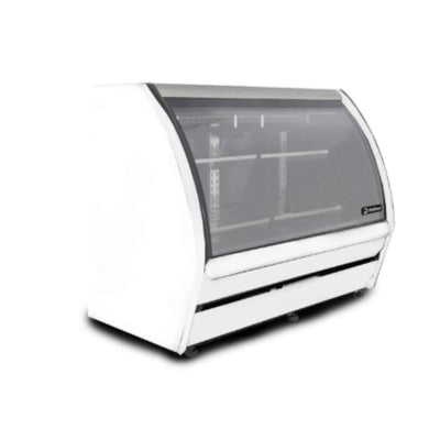 VITRINA IMBERA BLANCA 1026023PHS13| Vitrina Cremera | 12.9 pies cúbicos | Cremería Pastelería Supermercado Repostería Negocio Alimentos Pasteles Panes Exhibición Industrial Carnicería Cremería.