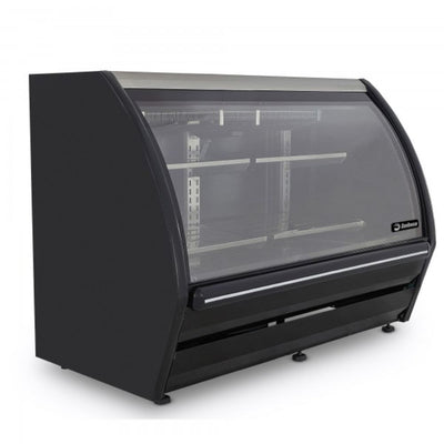 VITRINA IMBERA NEGRA 1025032PHS13| Vitrina Cremera | 12.9 pies cúbicos | Cremería Pastelería Supermercado Repostería Negocio Alimentos Pasteles Panes Exhibición Industrial Carnicería Cremería.