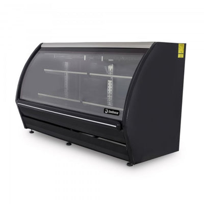 VITRINA IMBERA NEGRA 1025033PHS17 | Vitrina Cremera | 17.83 pies cúbicos | Cremería Pastelería Supermercado Repostería Negocio Alimentos Pasteles Panes Exhibición Industrial Carnicería Cremería.