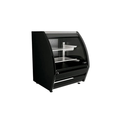 VITRINA IMBERA NEGRA 1026442PHS8F1 | Vitrina Cremera | 8 pies cúbicos | Cremería Supermercado Cafetería Restaurante Bares Tiendas Convivencia Pastelerías Panadería Supermercado Establecimiento Servicios Alimentos Para Ensaladas Sándwiches Bebidas Postres Pasteles.
