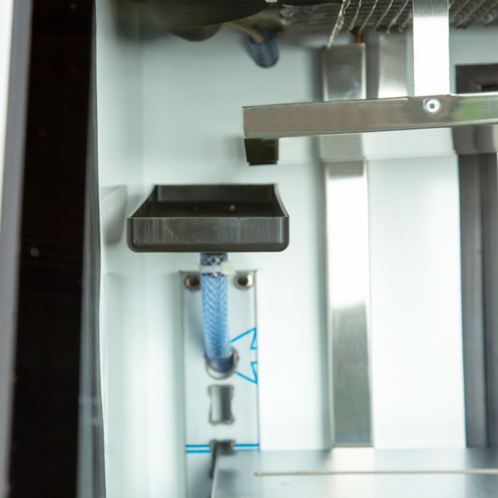 VITRINA TORREY 1026804 TEM200N R290 | Vitrina Exhibidora Refrigerada | Cristal Curvo | Frente 191 cm | Acero Inoxidable | Carnicería Cremería Supermercado Pastelería Repostería Negocio Alimentos Pasteles Panes Exhibición Industrial Carnicería Cremería.