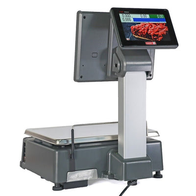 BÁSCULA ETIQUETADORA TORREY DWLS30-D DFADWLD3009 | Báscula Etiquetadora | Supermercado Carnicería Abarrotes | Báscula Etiquetadora con Impresora de Etiquetas Punto de Venta Pesar Etiquetar Acero Inoxidable Supermercado Carnicería Cremería Abarrotes Salchichonería Negocio
