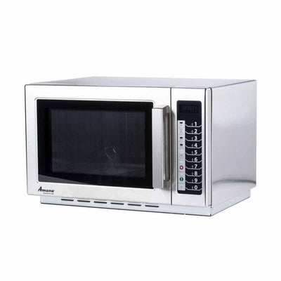 Amana Rcs10Ts Horno Microondas Comercial Digital Trabajo Pesado Acero Inoxidable - Hornos - Amana - KitchenMax Store