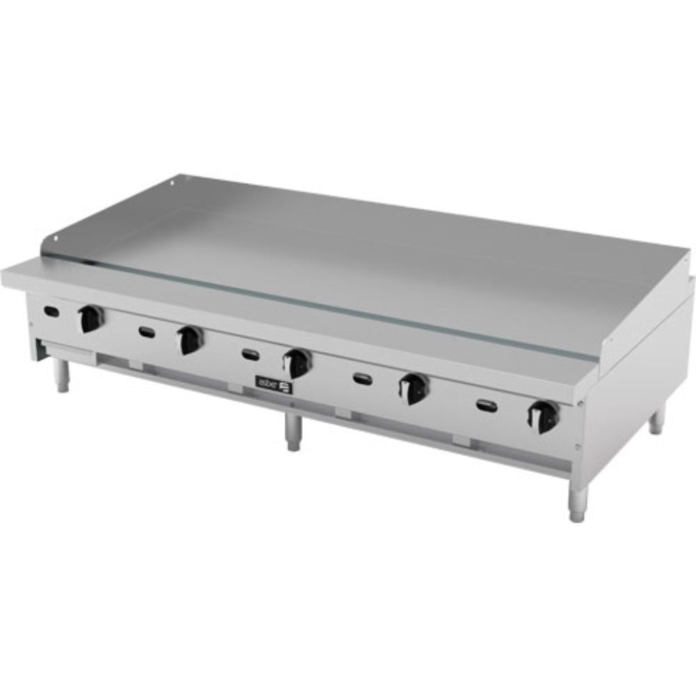 PLANCHA ASBER AETG 60 H Plancha 152.4 cm Bandeja rge grasa Gas Acero Inoxidable Hotel Restaurante Cafeteria Fonda