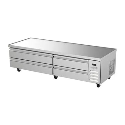 BASE REFRIGERADA ASBER ACBR-84 HC | Base Refrigerada | 4 Cajones | Control Temperatura | Acero Inoxidable | Chef Cocina Profesional | Hotel Servicio Banquetes Catering Hostelería Pastelería Cocina Profesional Industria Gastronómica Equipo Refrigeración