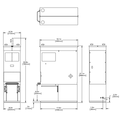 Bunn G9-2T DBC Molino Cafe 2 Tolvas 6 lb Cafe Regular Descafeinado Americano Capuchino Latte Moka Cafeteria Restaurante Bar Buffet Profesional Hotel Envíos seguros a todo México. Cotiza hoy mismo.  KitchenMax.Store