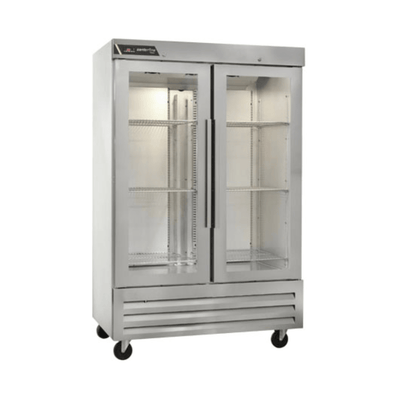 Centerline CLBM-49R-FG-LR Refrigerador Vertical 2 Secciones 2 Puertas Cristal Abertura a la Izquierda Derecha - - Centerline - KitchenMax Store