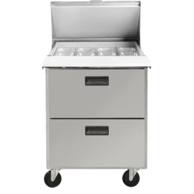 Centerline CLPT-2708-DW 27” Mesa Preparacion Trabajo 2 Cajones 70.9 cm - - Centerline - KitchenMax Store