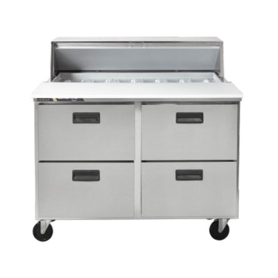 Centerline CLPT-4812-DW 48” Mesa Preparacion Trabajo 4 Insertos 123.4 cm - - Centerline - KitchenMax Store