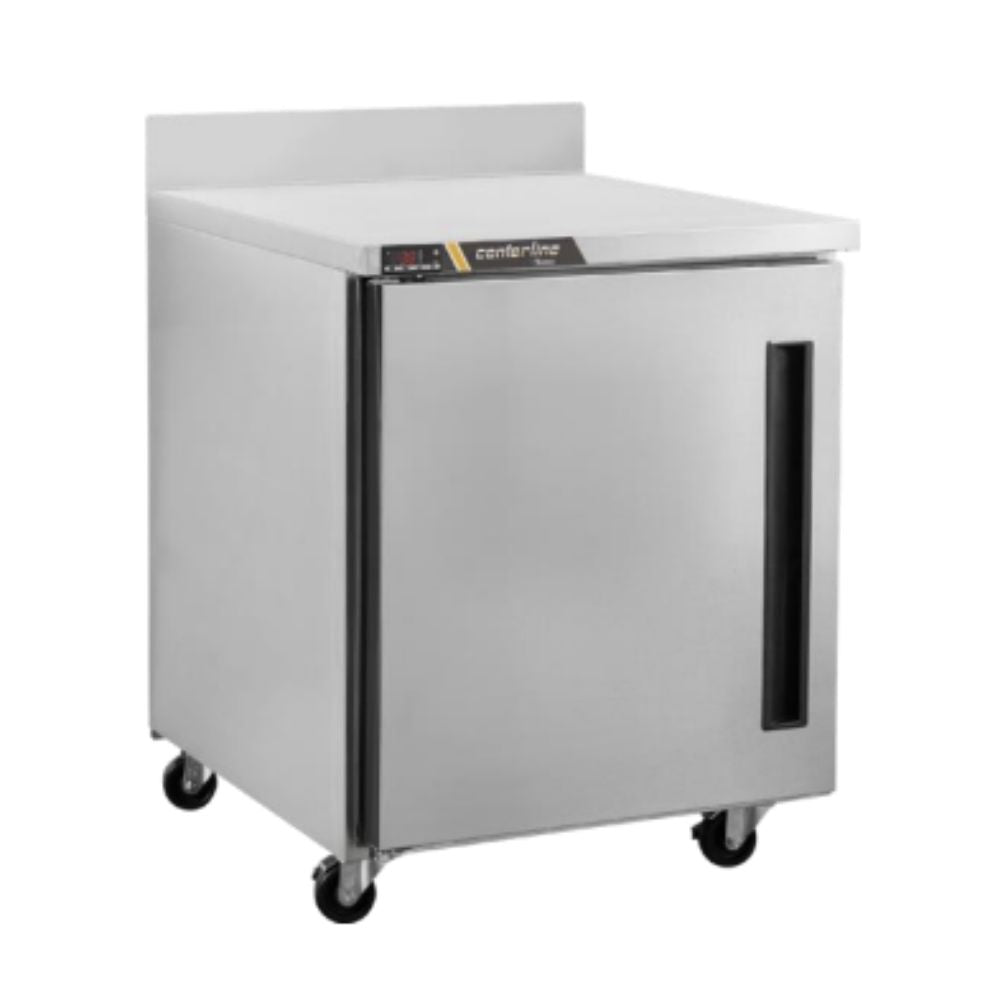 Centerline CLUC-27F-SD-WTL 27” Congelador Bajo Barra Mesa Trabajo 1 Puerta Solida Abertura Izquierda 69.7 cm - - Centerline - KitchenMax Store
