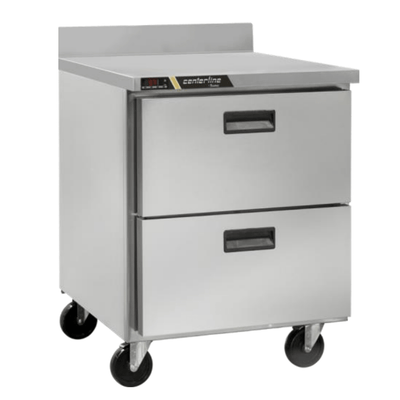 Centerline CLUC-27R-DW-WT Refrigerador Bajo Barra Cubierta Mesa de Trabajo - - Centerline - KitchenMax Store