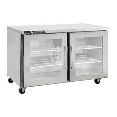 Centerline CLUC-36R-GD-LL 36” Refrigerador Bajo Barra Puertas Crital con Abertura Izquierda 92.1 cm frente - - Centerline - KitchenMax Store