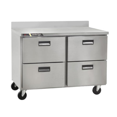Centerline CLUC-48F-DW-WT 48” Congelador Bajo Barra Mesa Trabajo 4 Cajones 122.4 cm - - Centerline - KitchenMax Store