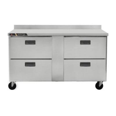 Centerline CLUC-60R-DW-WT 60” Refrigerador Bajo Barra Mesa Trabajo 4 Cajones 152.9 cm - - Centerline - KitchenMax Store