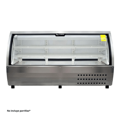 Criotec VCC-200 Vitrina Exhibidora Cristal Curvo Tiendas Panaderias Cafeterias Pastelerias Restaurante Abarrotes Postres Congelados Carnicerias Pescaderias Cocina Industrial Comdor Banquetes Pasteles Postres Pan Sandwich Bocadillos Bebidas Carne Marisco Helado. KitchenMax.Store. Envíos seguros a todo México. Cotiza hoy mismo.