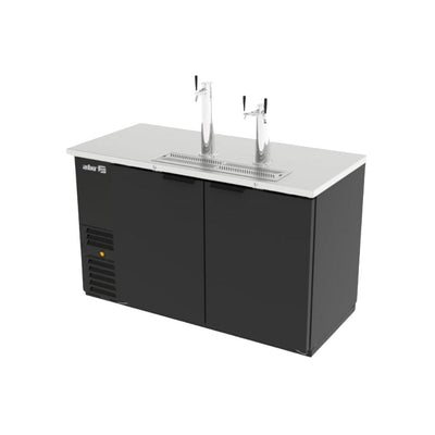 DISPENSADOR ASBER ADDC-68 HC/ S HC | Dispensador Refrigerado de Cerveza | 3 Barriles | 2 Puertas | 3 Grifos | Acero | Bares Restaurantes Pubs | Eventos Corporativos Estadio Eventos Deportivos Bodas Antro Celebraciones