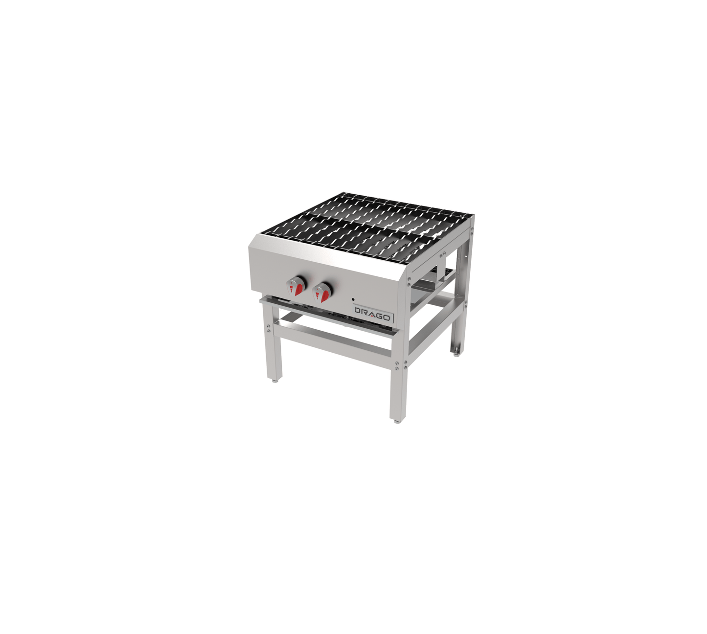 Drago EG-13A Estufon 1 Seccion Acero Aluminizado - - Drago - KitchenMax Store