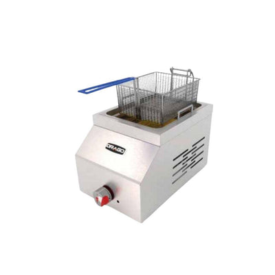 Drago FG-5 Freidor 1 Canastillas Acero Inoxidable - - Drago - KitchenMax Store