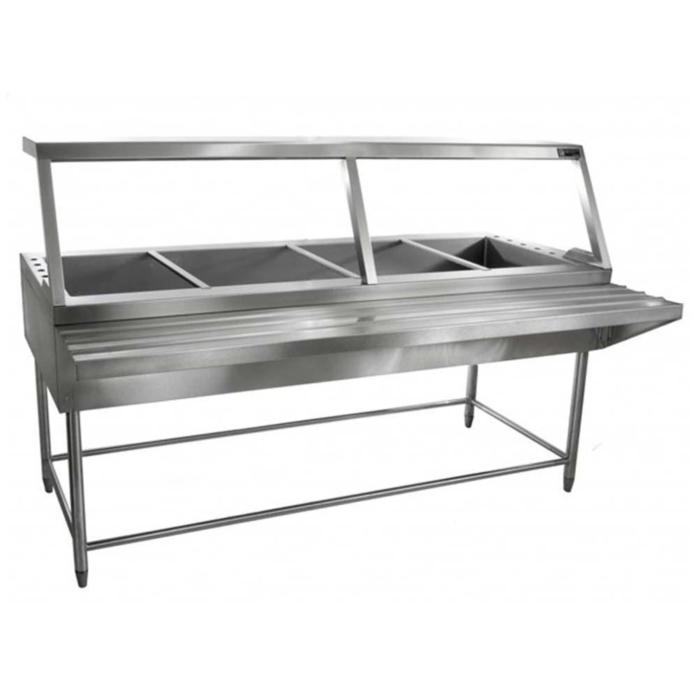 Ferro 15422105 Mesa Caliente Tipo Sanitario Con Repisa Acero Inoxidable - Baño maría / Vaporera / Mesa Caliente - Fria - Ferro - KitchenMax Store
