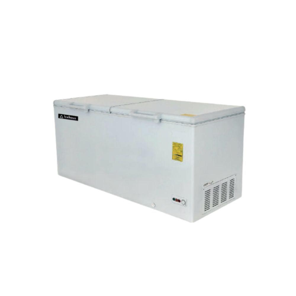 Icehaus CTC-24 Congelador Refrigerador Horizontal Cofre 2 Tapas Solidas - - Icehaus - KitchenMax Store