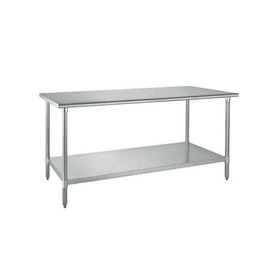 King MTI-100 Mesa Trabajo Isla 1 Mt 100 x 70 x 90 cm Acero Inoxidable - - king - KitchenMax Store