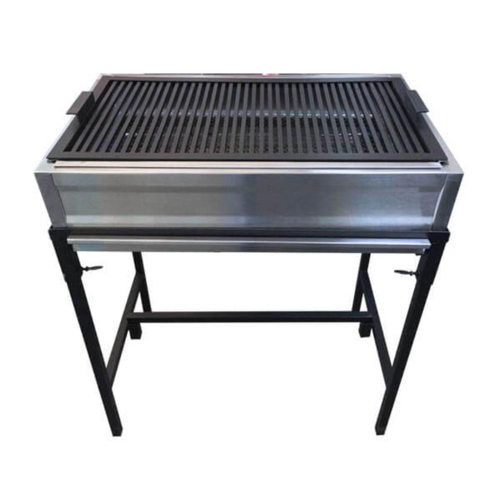 ASADOR King STAR LINEA ECONOMICA AS002 Asador al Carbon 80 cm Acero Inoxidable Restaurante Cocina Industrial