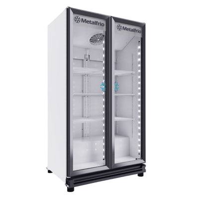REFRIGERADOR METALFRIO RB550 | Refrigerador Vertical | 2 Puertas Cristal | 724 Litros | Cocina Industrial Carnicería Cremería Lácteos Industrial Cocina Cremería Comercios Insumos Hotel Panadería Refresquero Latas Bar Tiendas Bistro Restaurante Carnicería Abarrotes
