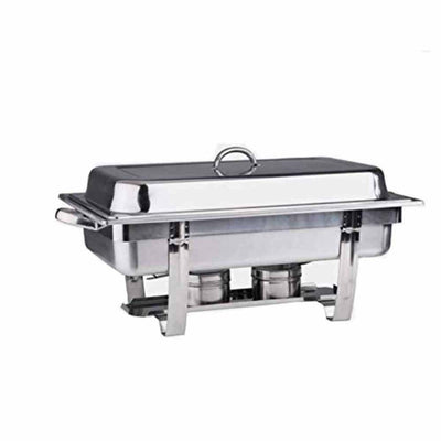 Migsa 431-2 Chafer Rectangular 9 Litros 2 Insertos Medios Restaurante Banquetes Hotel Banquetes Buffet Caliente Comida Alimentos Guisados Tradicional. KitchenMax.Store. Envíos seguros a todo México. Cotiza hoy mismo.