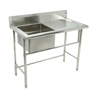 Migsa Bn-S09 Fregadero Sencillo Tarja Loza Restaurante Cocina Bar Hotel Lavatrastes Lavaloza Mobiliario Escurreplatos Lavar. KitchenMax.Store. Envíos seguros a todo México. Cotiza hoy mismo.