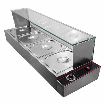 Migsa Bn-b23 Baño Maria Electrico 4 Insertos Buffet Bufetera Caliente Guisos Guisados Platillos Restaurante Comedor Baño Maria Sopas Salsas Alimentos. KitchenMax.Store. Envíos seguros a todo México. Cotiza hoy mismo.