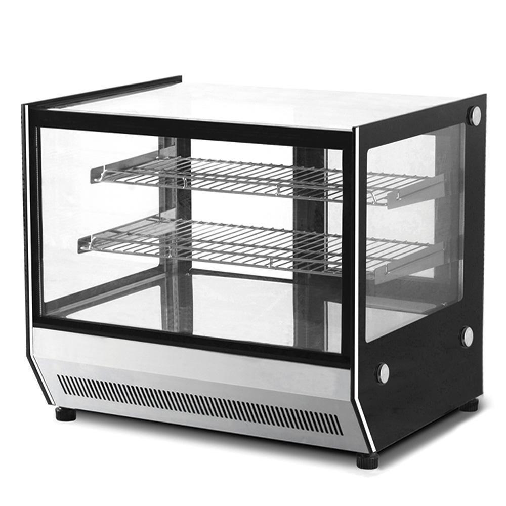 Migsa Gn-900Rt Vitrina Exhibidora Cristal Recto. 90 cm - 140 Lt / 4.94 pies - 110 V - Vitrinas Refrigeradas - Migsa - KitchenMax Store