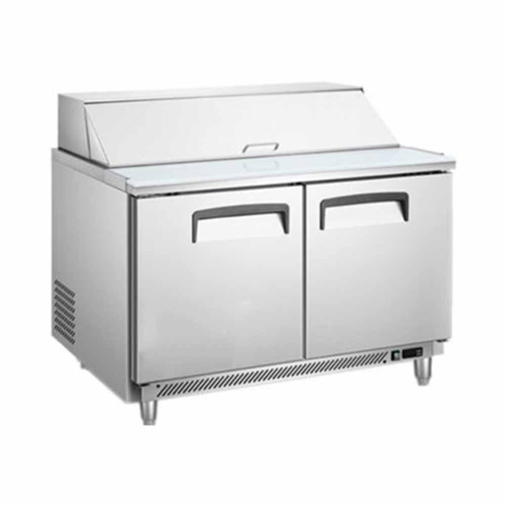 Migsa Scl-2 Mesa Fria 2 Puertas Restaurante Cafeteria Guarniciones Comedores Industriales Cocinas Industriales Panaderia Carniceria Preparacion Sushi Postres Ensaladas Baguettes. KitchenMax.Store. Envíos seguros a todo México. Cotiza hoy mismo.