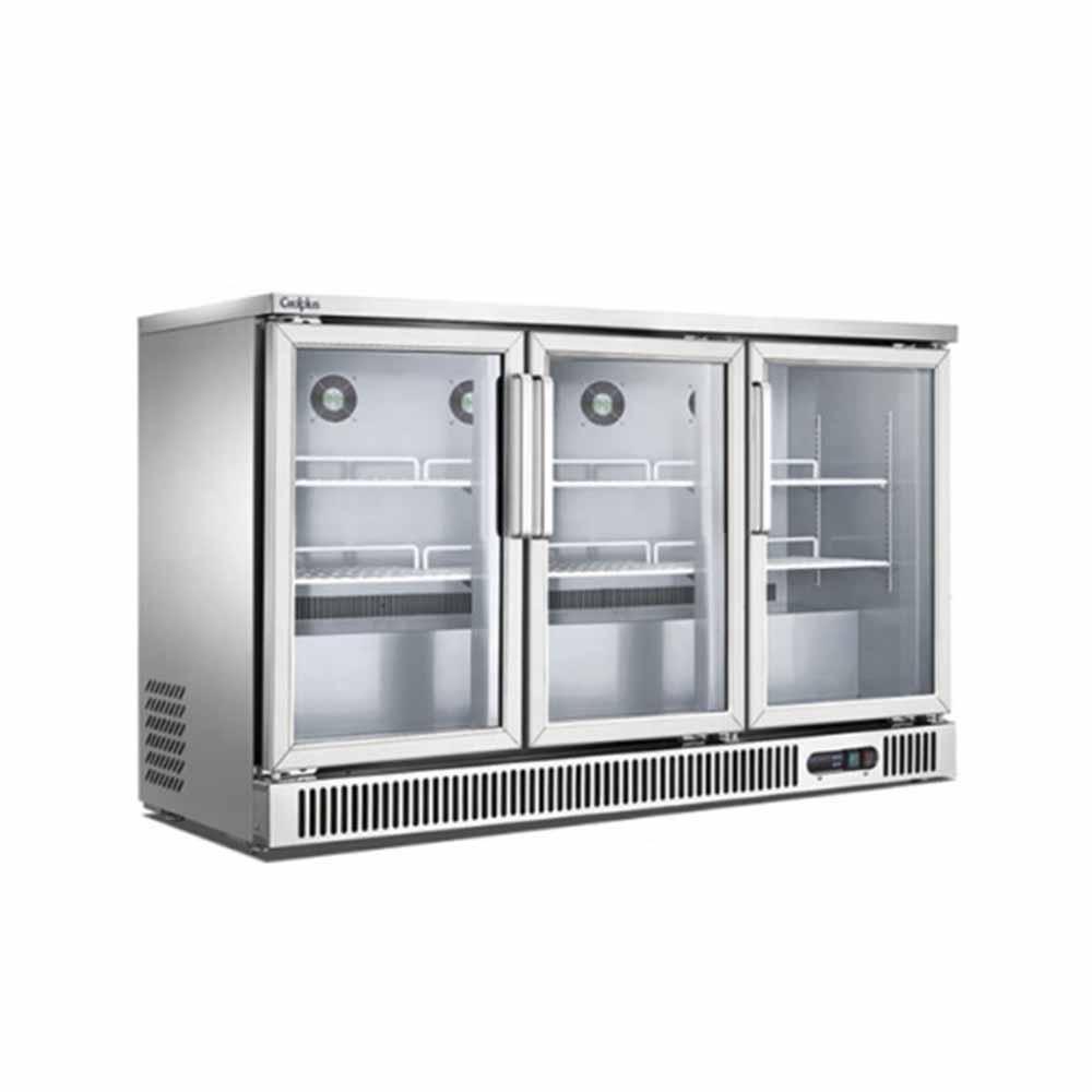 Migsa Sg380 Refrigerador Back Bar Bajo Barra 3 Puertas Cristal Bar Restaurante Cafeteria Cocina Industrial Refrigerar Bajo Barra Conservar Comedor. KitchenMax.Store. Envíos seguros a todo México. Cotiza hoy mismo.
