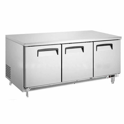Migsa Uc-72C-3 Mesa Fria Refrigerada 3 Puertas Bar Restaurante Cafeteria Cocina Industrial Refrigerar Bajo Barra Conservar Comedor. KitchenMax.Store. Envíos seguros a todo México. Cotiza hoy mismo.