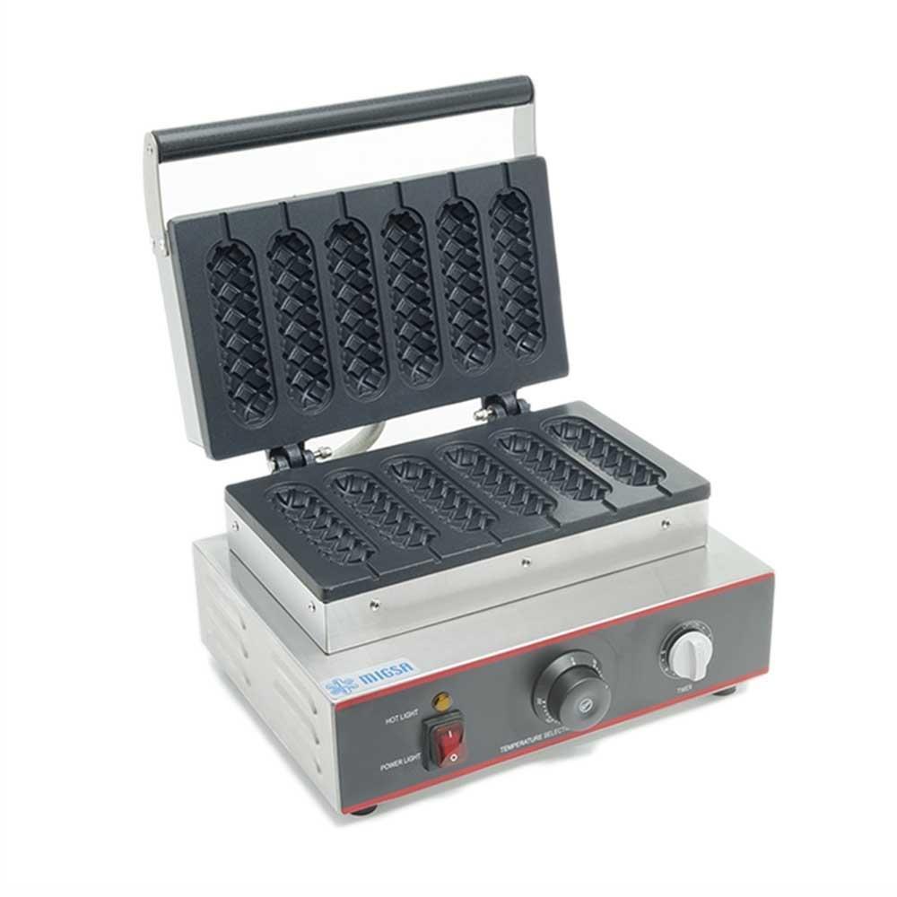 Migsa Uwbf-6 Waflera Corn Dog De 6 Piezas Electrica Gofres  Waffles Negocio Hotel Restaurante Cafeteria Comida Snacks Desayunos.  KitchenMax.Store. Envíos seguros a todo México. Cotiza hoy mismo.