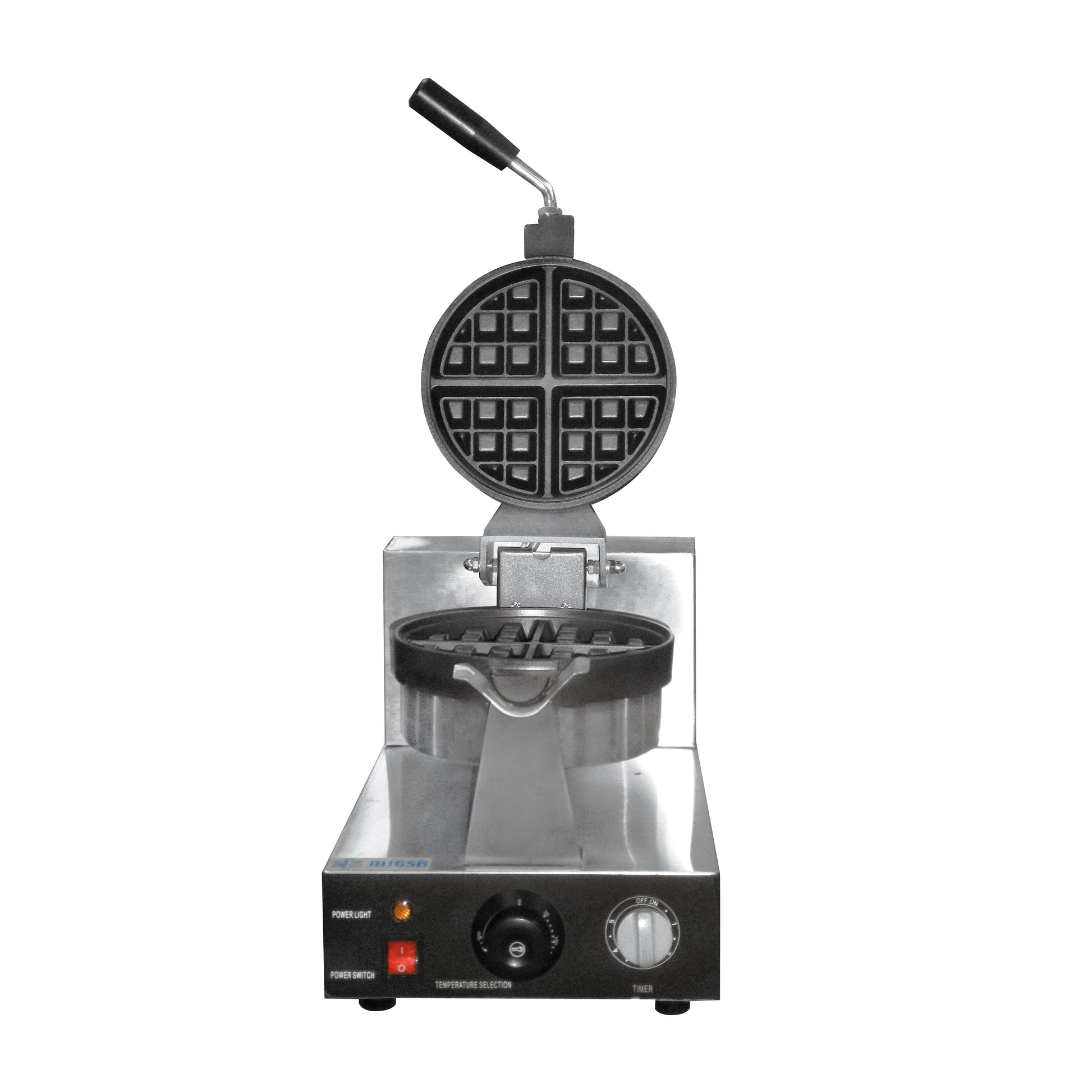 Migsa Uwbx-1 Wafflera Belga Giratoria Eléctrica Acero Inoxidable 120 V - Wafleras - Migsa - KitchenMax Store