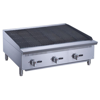 Migsa RFS-36-MG Asador Comercial Frente 61 cm Gas Asar Negocio Tostar Restaurante Cocina Comedor Industriales Asada Autoservicio Alta Cocina. KitchenMax.Store. Envíos seguros a todo México. Cotiza hoy mismo.