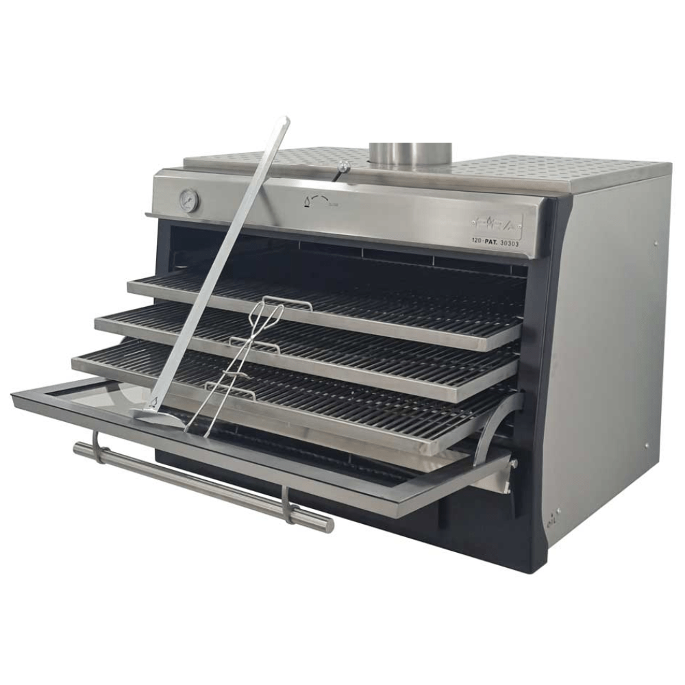 Pira 120 LUX ED 120.104 Horno para Carbon y Leña Cocina Gourmet - - Migsa - KitchenMax Store